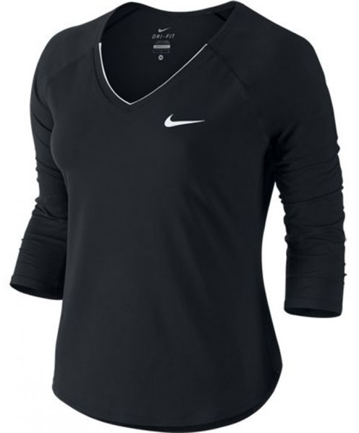 Nike women's court clearance pure tennis top