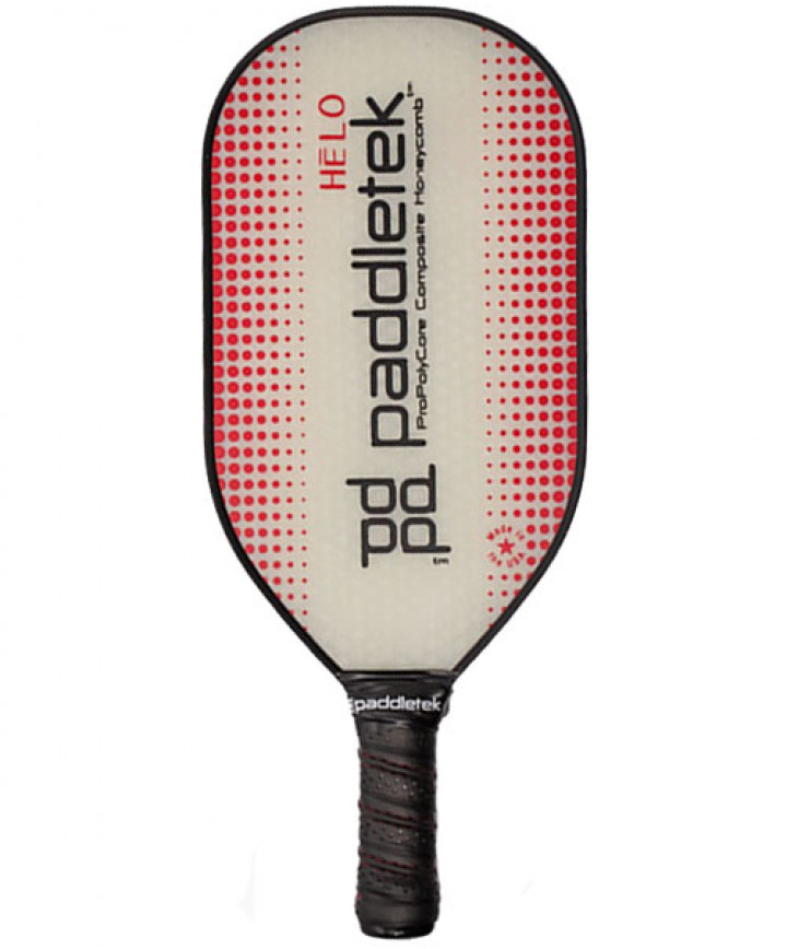 Paddletek Helo Pickleball Paddle Red HELORED
