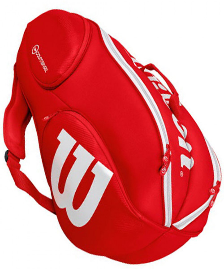 Wilson Vancouver 9 Pack Bag Red White WRZ840709
