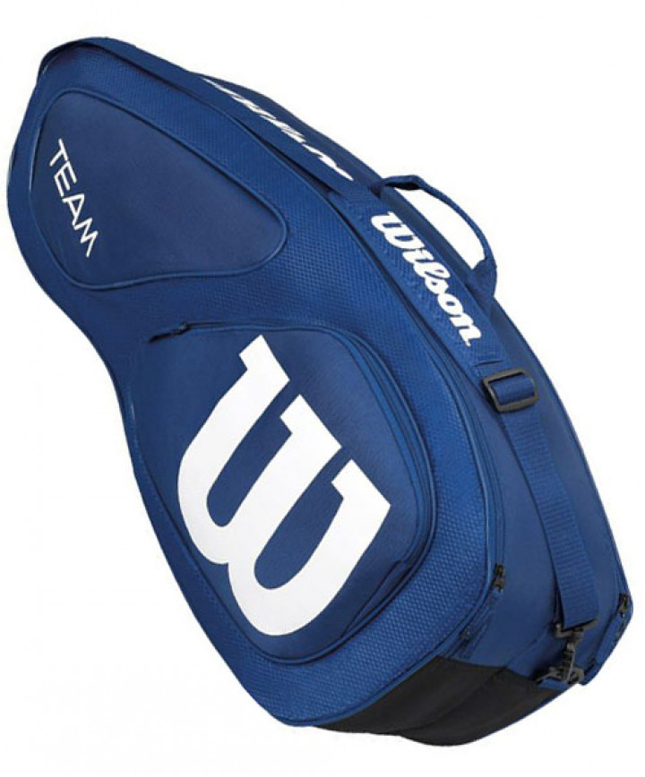 wilson team iii 6 pack tennis bag