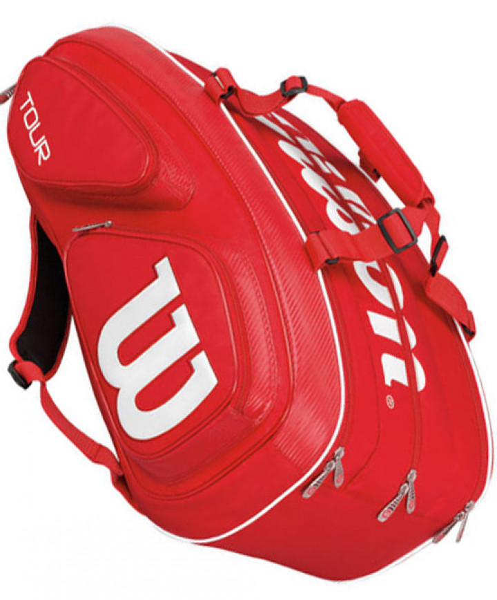 Wilson Tour V 15 Pack Bag Red WRZ867615