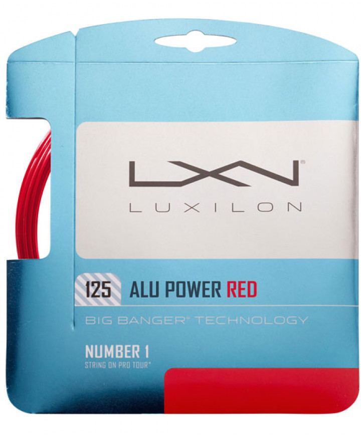 Luxilon ALU Power 16L Red String WRZ990250