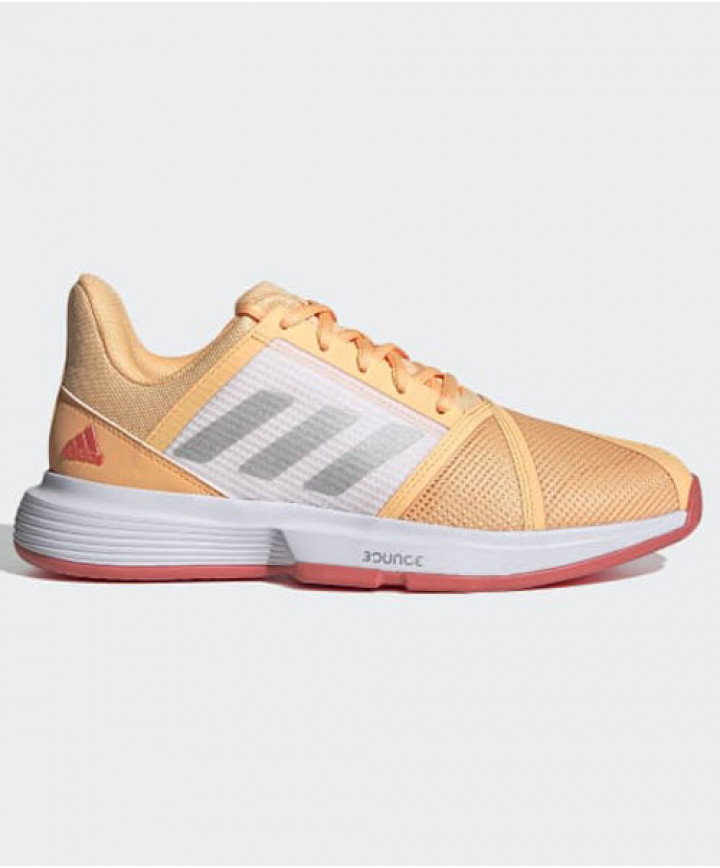 Adidas Courtjam Bounce Women s Orange Pink FX1523 Shoes