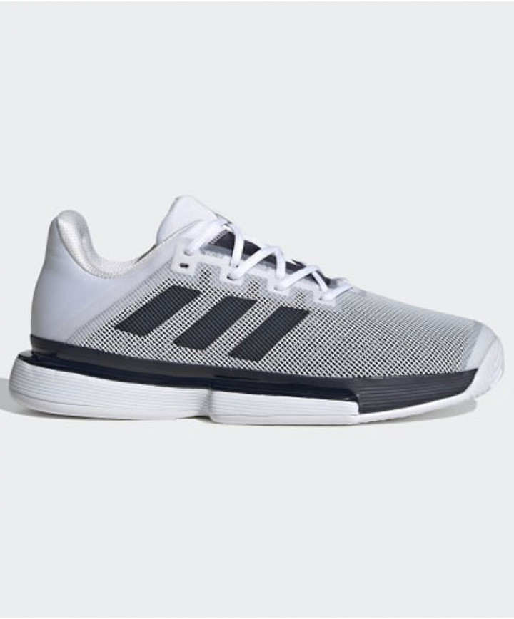 Adidas Men s Solematch Bounce Legend Ink White FU8118 Shoes