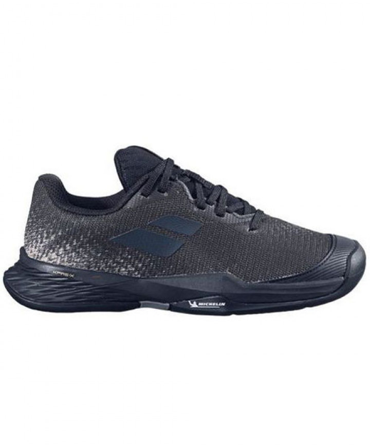 Babolat Junior Jet Mach 3 All Court Shoes Black Gold 32S21648 2031