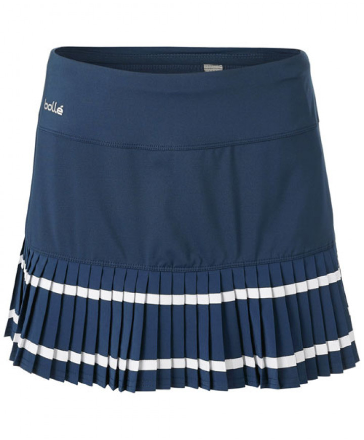 Bolle High Society Pleated Bottom Skirt Navy 8607 8250