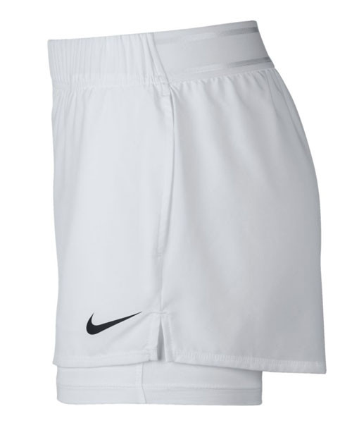 Nike Women s Court Flex Shorts White 939312 100