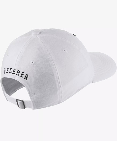 Selección conjunta Honesto vacío Nike RF Aerobill Roger Federer Cap White/Black AH6985-100