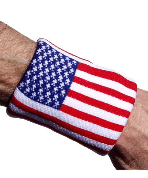 Unique Flag Wristbands USA FBWUS