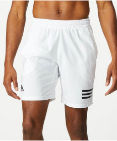 Adidas Men's 3 Stripes 9 inch Short- White GL5412