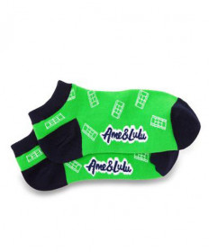 Ame & LuLu Meet Your Match Socks-Lawn Tennis SOCKS201