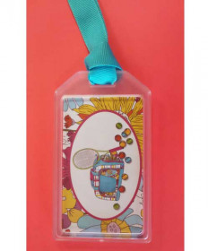 Bloom Designs Tennis Bag Tag