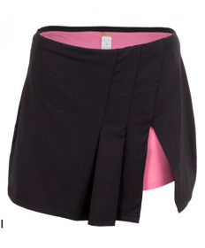 Cross Court Palm Springs Asymetrical Skirt-Black 8619-1000