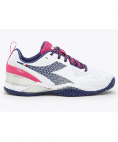 Diadora Speed Blushield Torneo 2 AG Women's White/Blue/Pink 179503-D0257