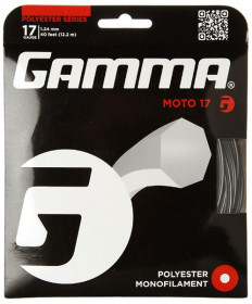 Gamma Moto 17 Textured Co-Poly String Black