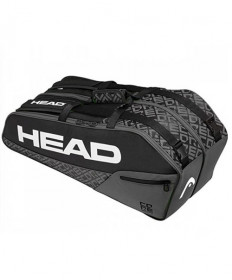 Head Core Tennis 6R Combi Bag Black/Grey 283600-BKGR
