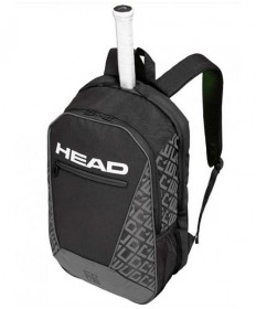 Head Core Tennis Backpack Bag Black/Grey 283620-BKGR