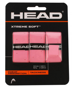 Head XTreme Soft Overgrips 3-Pack Pink 285104-PK