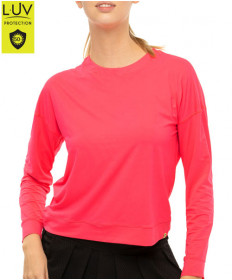 Lucky In Love Hype Longsleeve-Coral Crush CT668-647