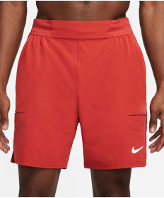 Nike Men's Court Advantage Dri Fit 7 inch Short-Cinnabar CV5046-671