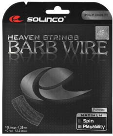 Solinco Barb Wire 16L Grey/Black 1920045