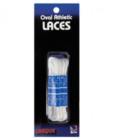 Unique 45" Oval Shoe Laces White SLO-45-W