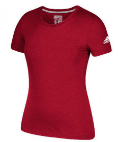 Adidas Women's Go To Performance S/S Tee-Power Red CB0364