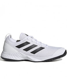 Adidas Men's CourtFlash Men's Tennis Shoe White-Black-GW2518