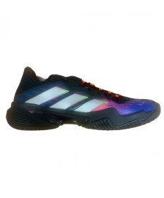 Adidas Men's Barricade Shoes Black/Rainbow GY1445