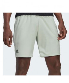 Adidas Men's Stretch Woven Club Short-Linen Green Hn3909