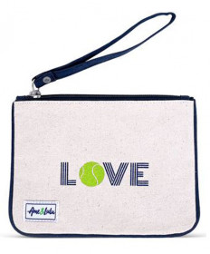 Ame & Lulu Icon Forget Me Not Wristlet- Green Love IWL117