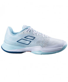 Babolat Women's Jet Mach 3 Shoes White/Blue 31S23630-1055