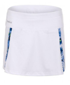 Bolle Serenity Kick Pleat Skirt-White 8600-0110