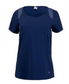 Cross Court Essentials Cap Sleeve Top- Indigo 8402-8068