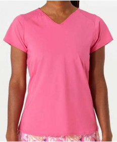 Cross Magnolia Court Cap Sleeve Top- Pink 8434-7380