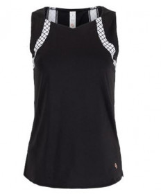Cross Court Manhattan Tank-Black 8454-1000
