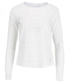 Cross Court Club Whites Long Sleeve Top- White 8481-0110