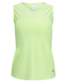 Cross Court Martinique V-Neck Tank-Citrus 8491-9358