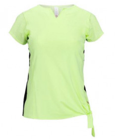 Cross Court Martinique Cap Sleeve Top-Citrus 8493-9358