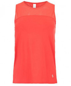 Cross Court Capri High Neck Tank-Red 8499-7480