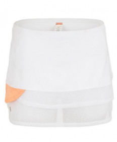 Cross Court Bellini Scallop Skirt-White 8638-0110