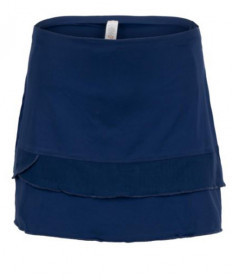 Cross Court Freeport Tiered Skirt-Indigo 8657-8068