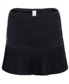 Cross Court Martinique Bottom Pleat Skirt-Black 8659-1000