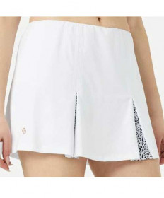 Cross Court Matisse Pleat Skirt- White 8674-0110