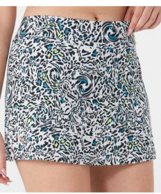 Cross Court Serengeti A-Line Print Skirt- Print 8698-0110