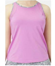 Cross Court Matisse Border Tank- Orchid 8702-7660