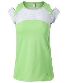 Cross Court Lime Light Cap Sleeve-Melon 8768-9232