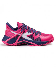 Diadora B. Icon AG 2 Women's Pink/Blue/White 179103-D0252