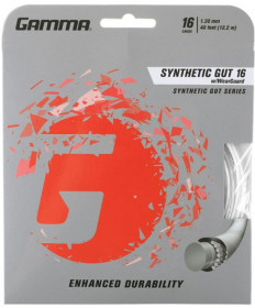 Gamma Synthetic Gut 16 w/ Wearguard- White GSGW610