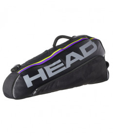 Head Tour Team 3 Racquet Pro 3-Pack Bag Black/Yellow/Purple 283191-BKMX